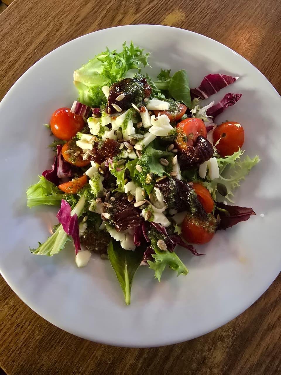 Insalata Mista mit Portweinfeigen